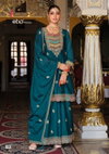 Rivaa By Eba Chinon Embroidery Ladies Readymade Suits Wholesale Market In Surat

